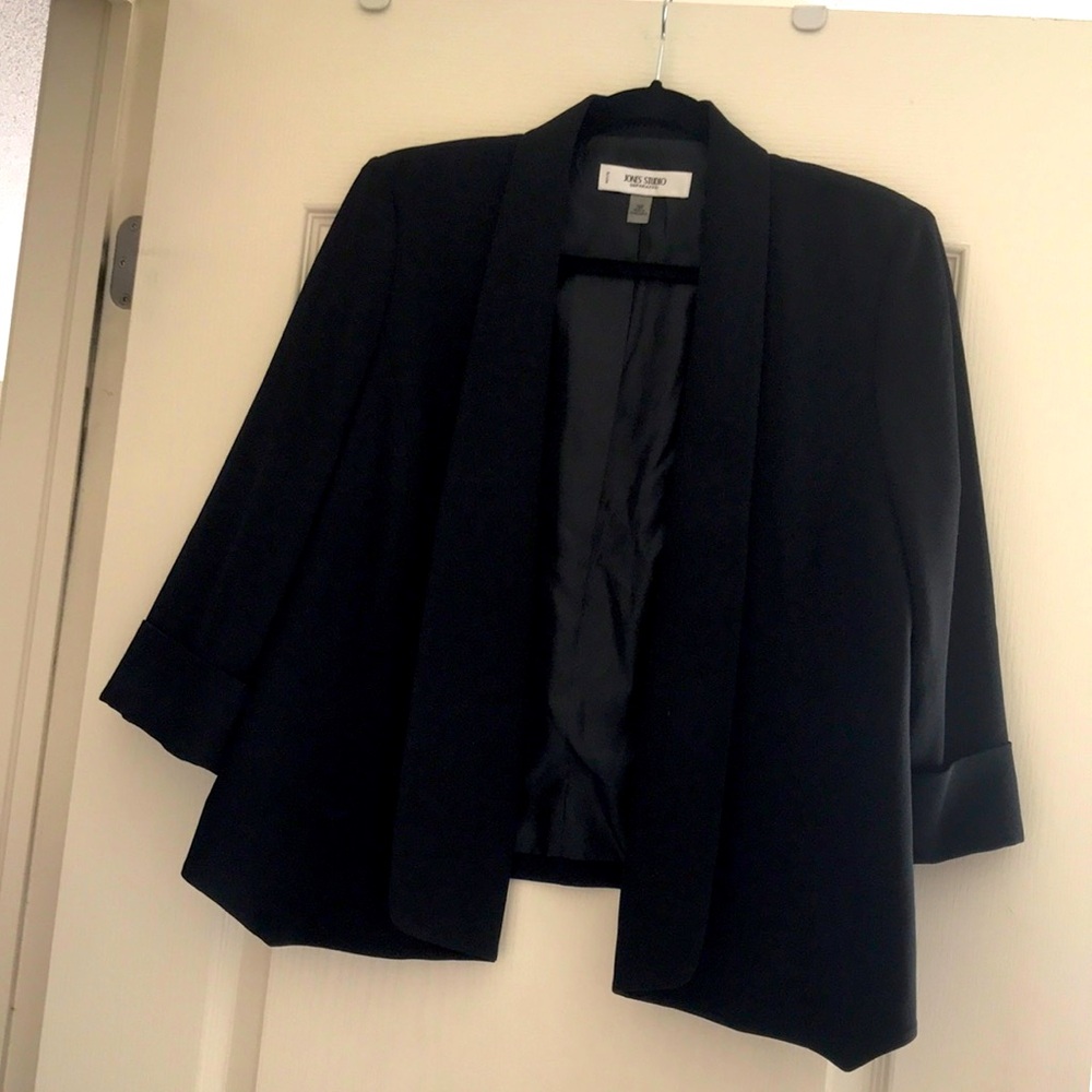 Jones New York, Ladies, Black Blazer. Size 10